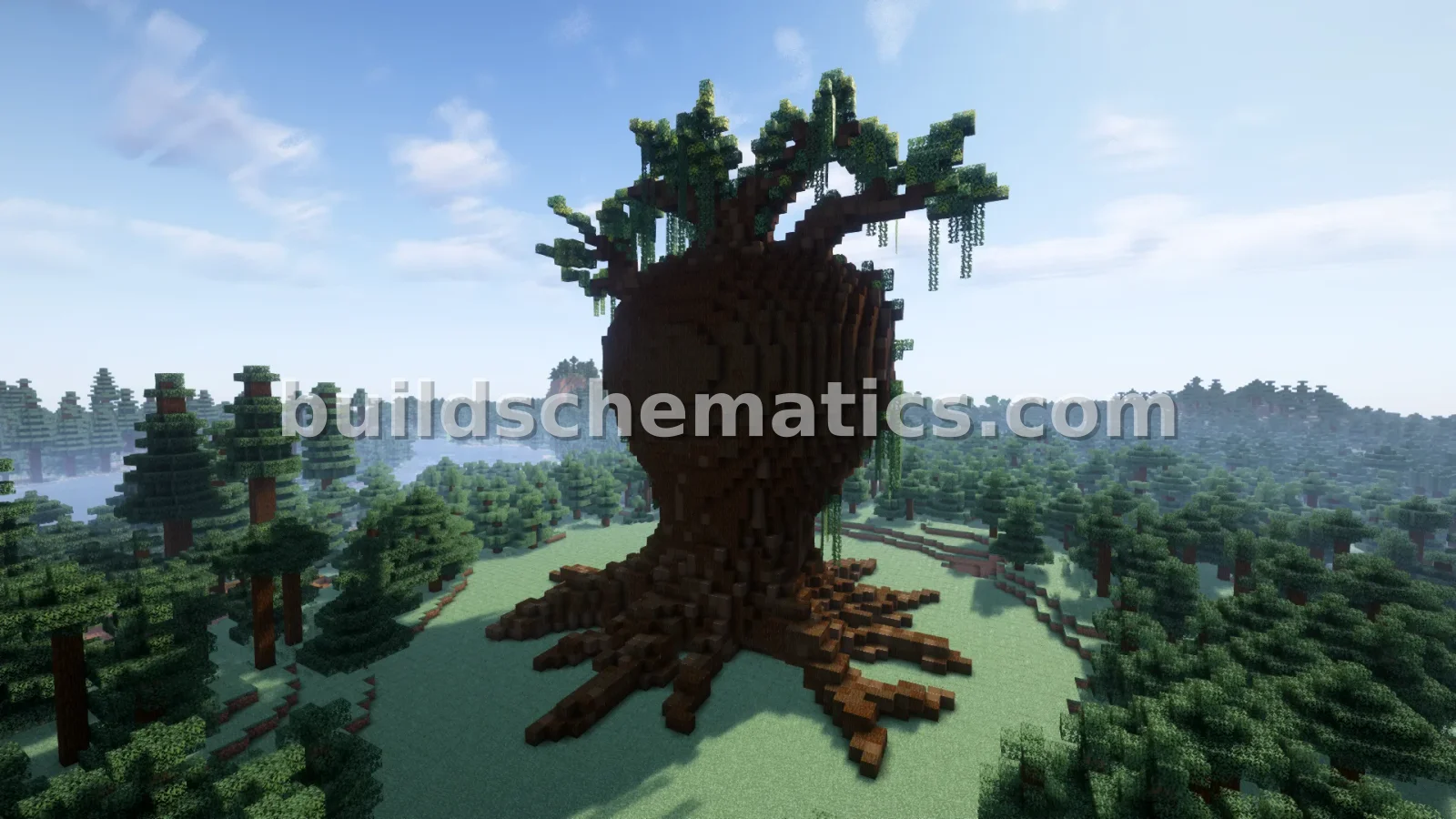 Heart Tree Nether Portal Statue — view 2
