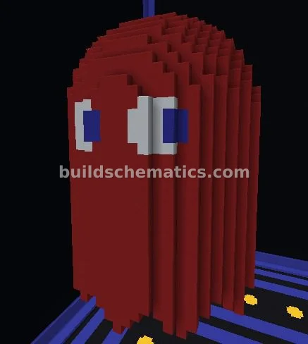 Pac-Man Ghost Statue