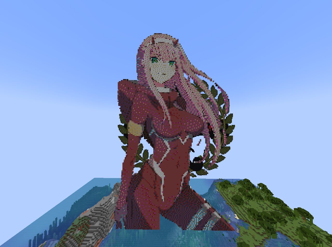 Zero Two Pixel Art Build