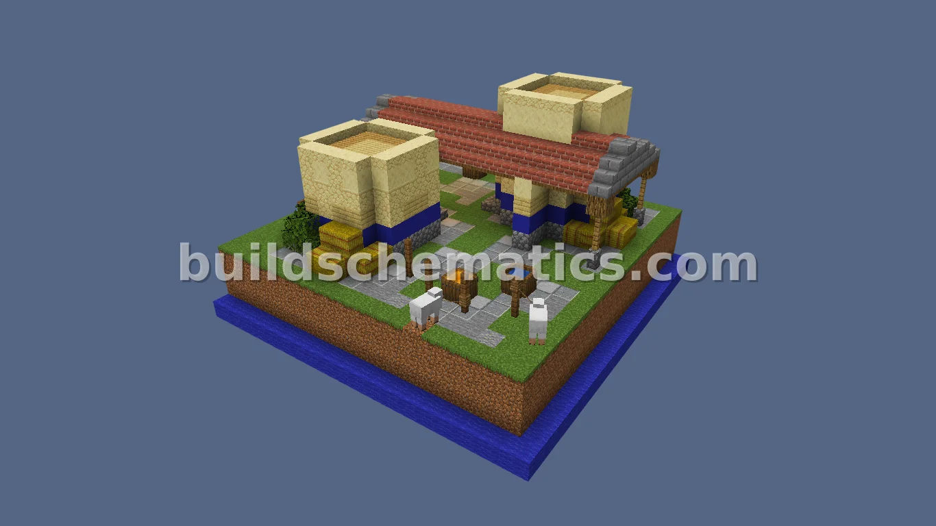 Ancient Greek Barn Structure — view 3