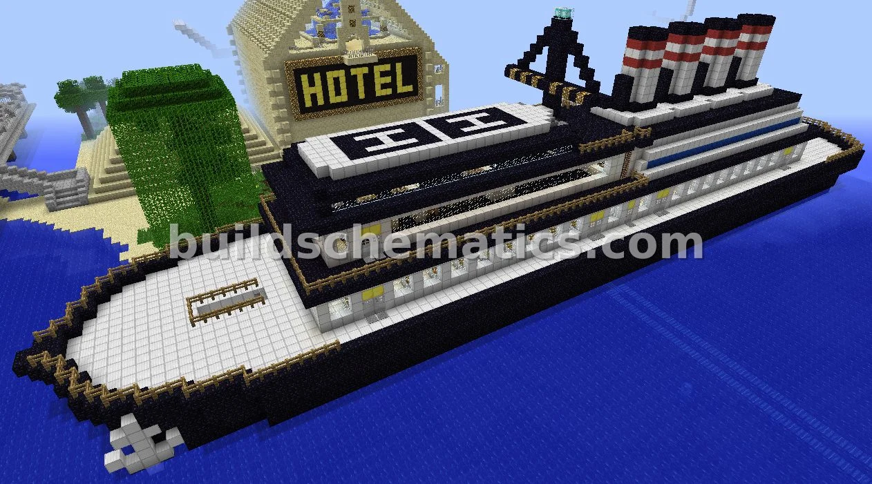 Titanic Ship Structure