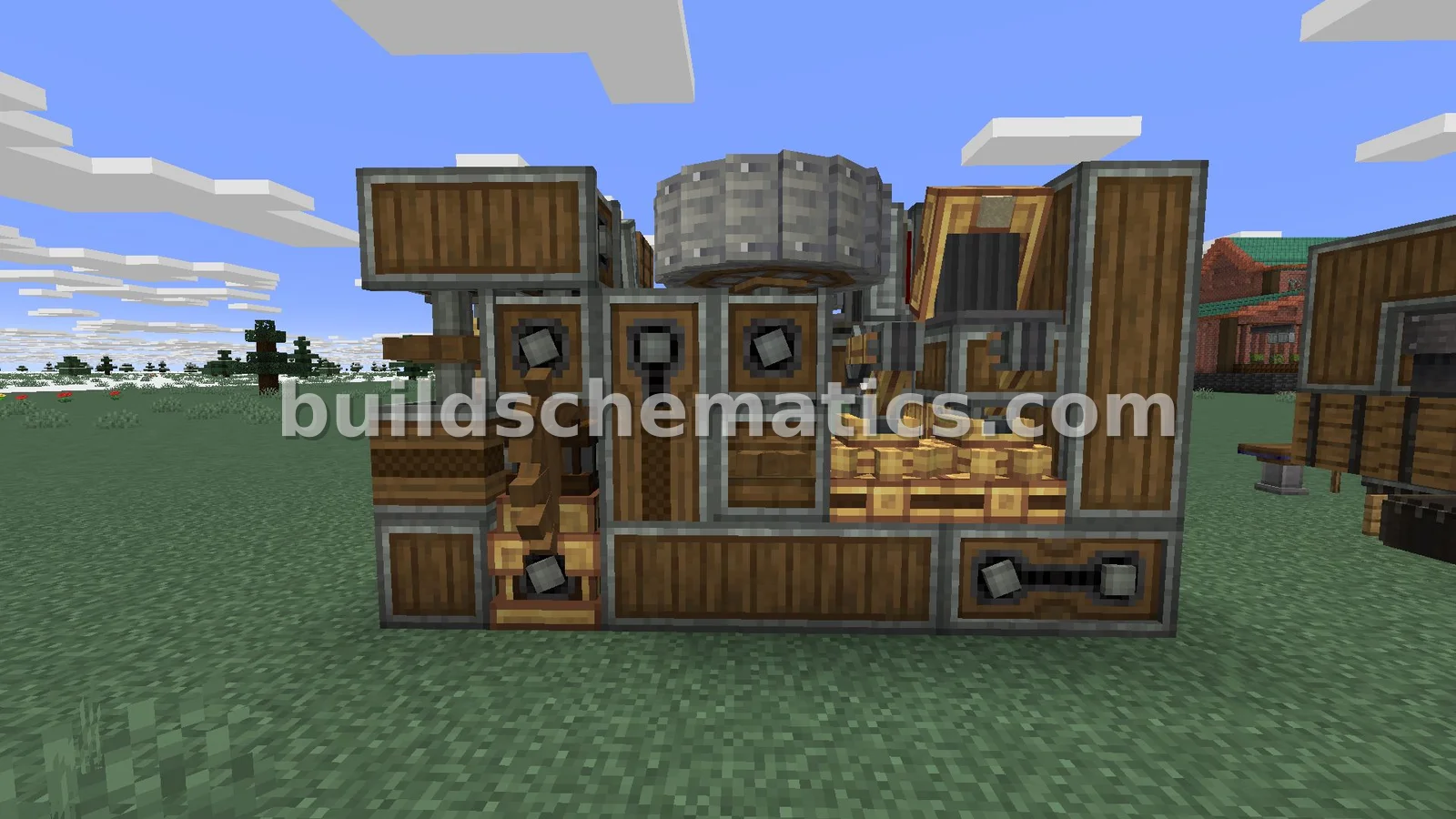 Cobblestone to Bricks Item Factory — view 2