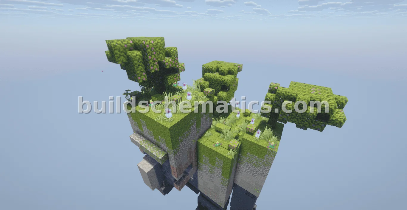 Ancient Mossy Stone Guardian Statue — view 5