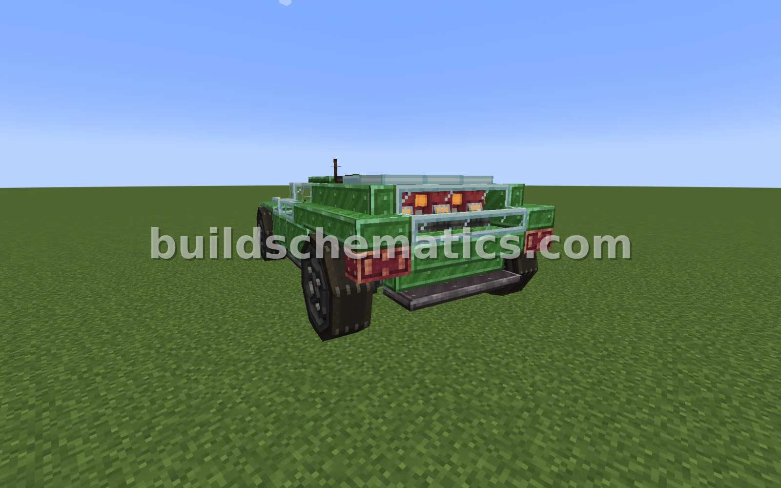 Compact Green Car — view 2