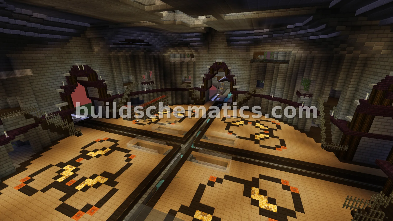 Iron Golem Farm with Villager Trading Post — view 2