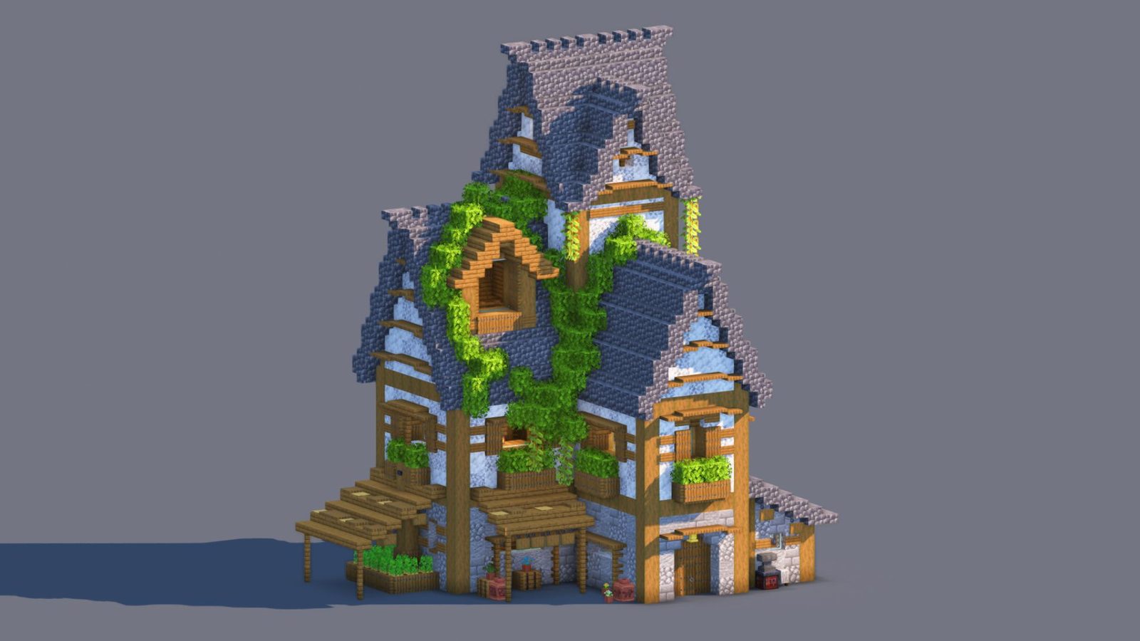 Detailed Medieval Home With Furnished Interior