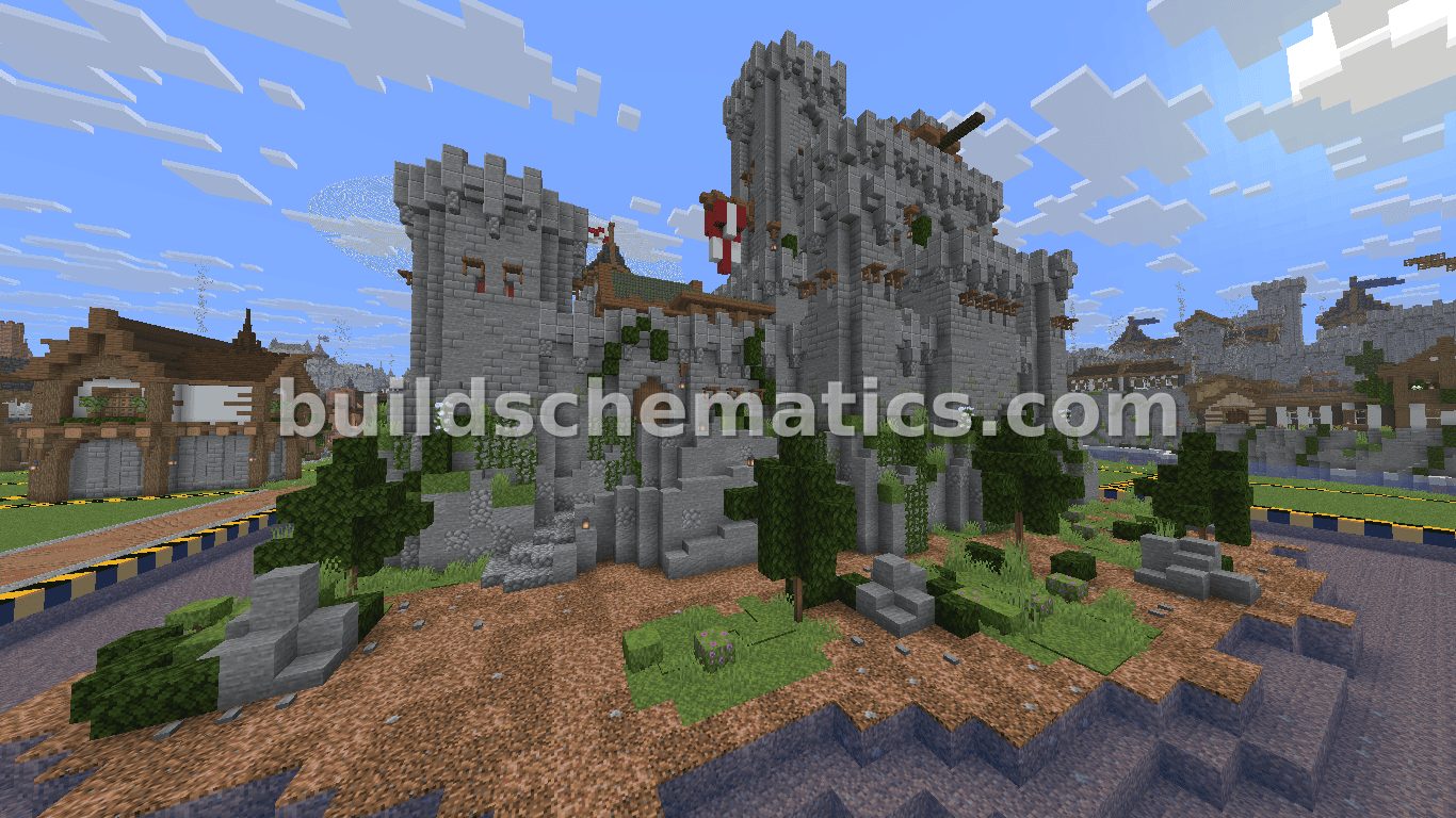 Emerald Bastion Castle — view 2
