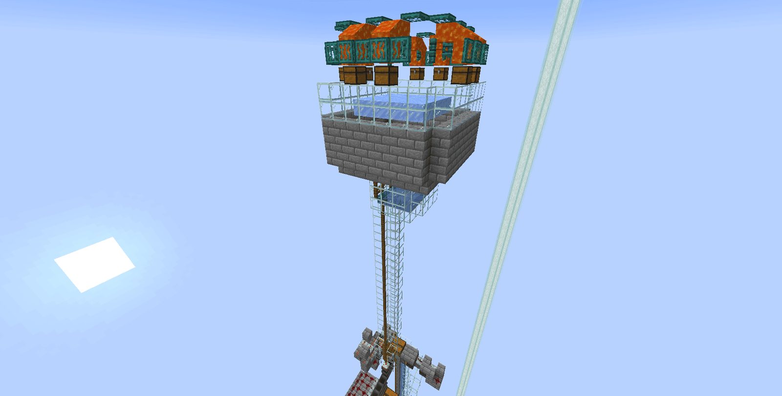 Automated Raid Farm With Item Sorter — view 4