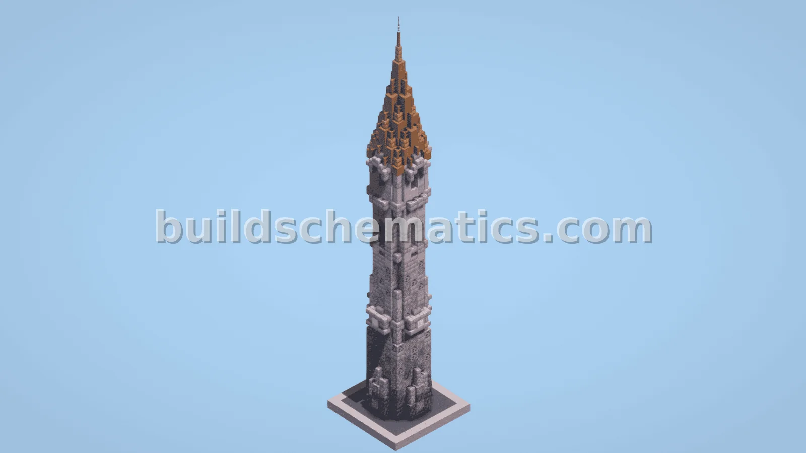 Fantasy Stone Bricks Tower
