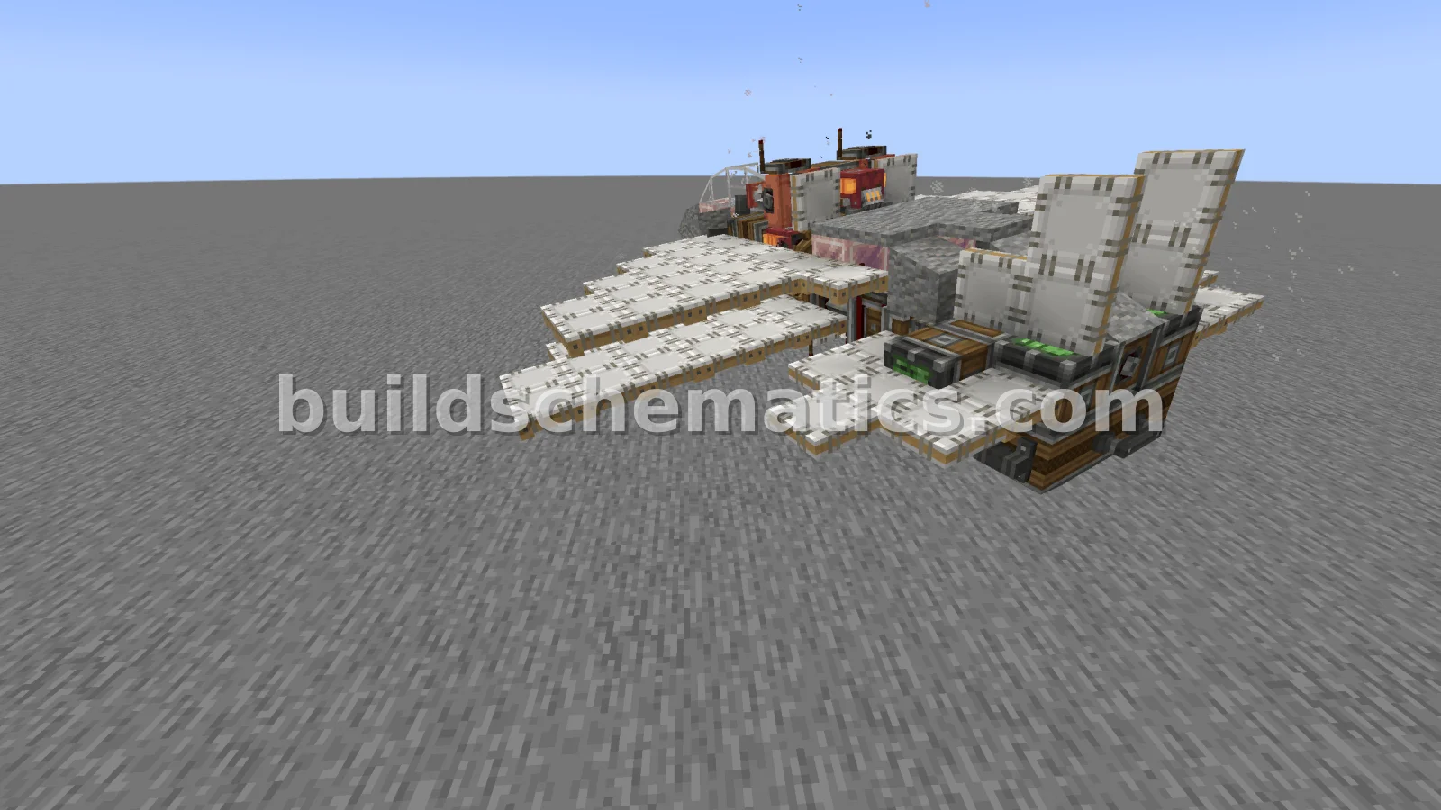 Fighter Jet With Cannons — view 3