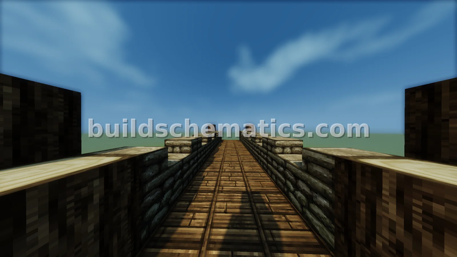 Medieval Town Wall Segment — view 3