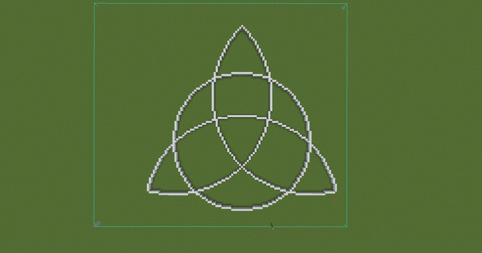 Charmed Triquetra Pixel Art