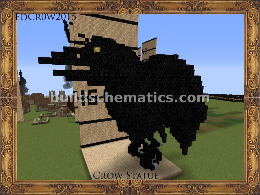 Giant Crow Statue