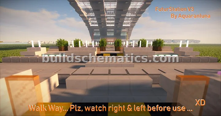 Futuristic Station for Vehicles — view 3