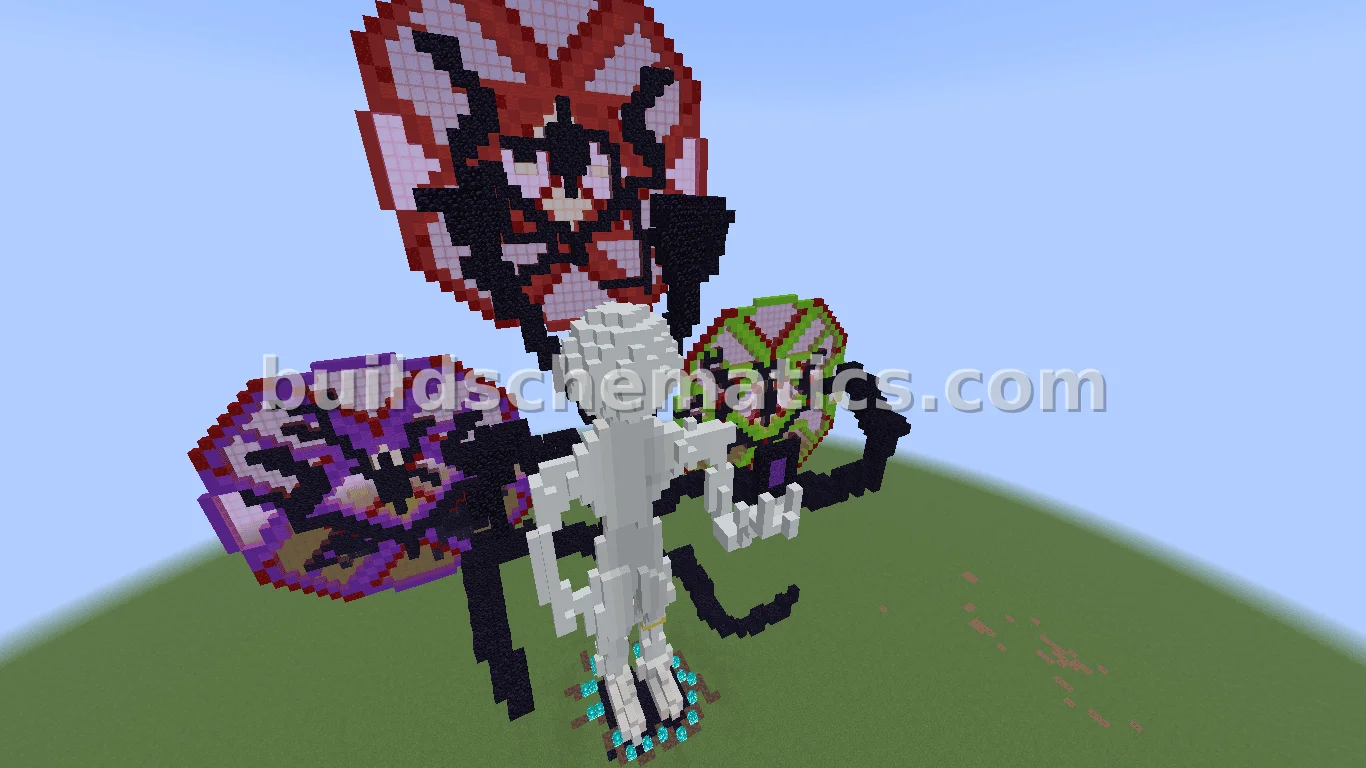 Demonic Tentacle Statue with Portal