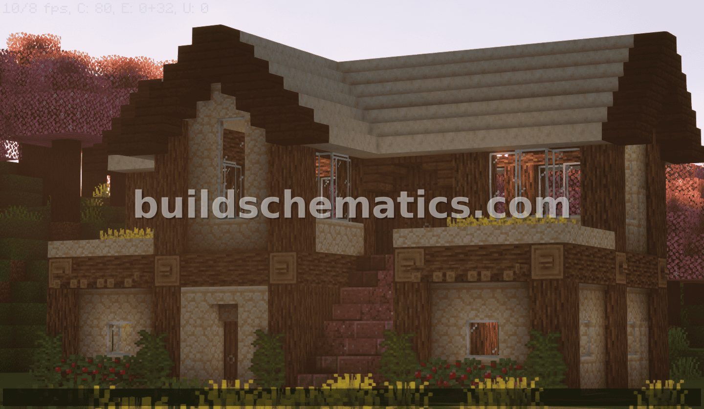 Wooden Starter Home For Two
