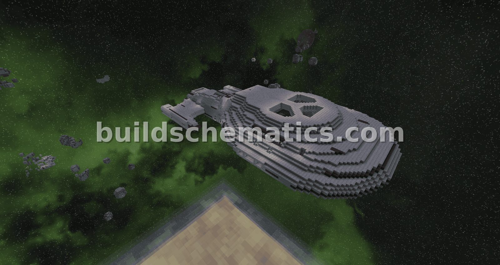 Starship Loveboat Build — view 2