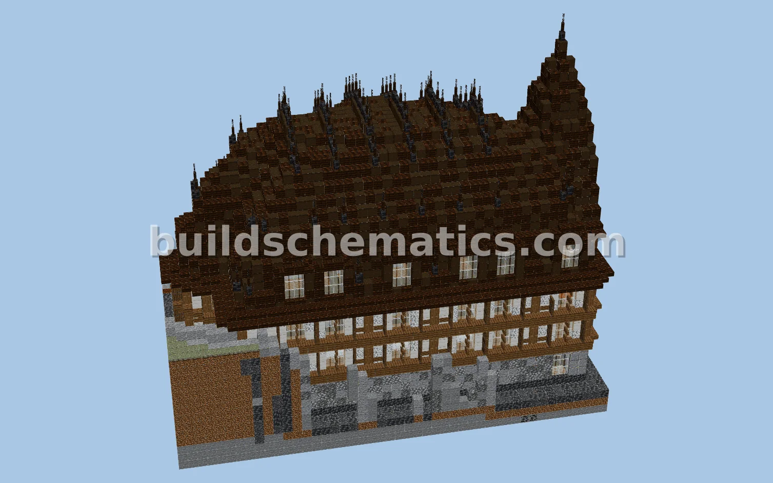 Vilethorn Mansion Body Good - A Majestic Minecraft Structure