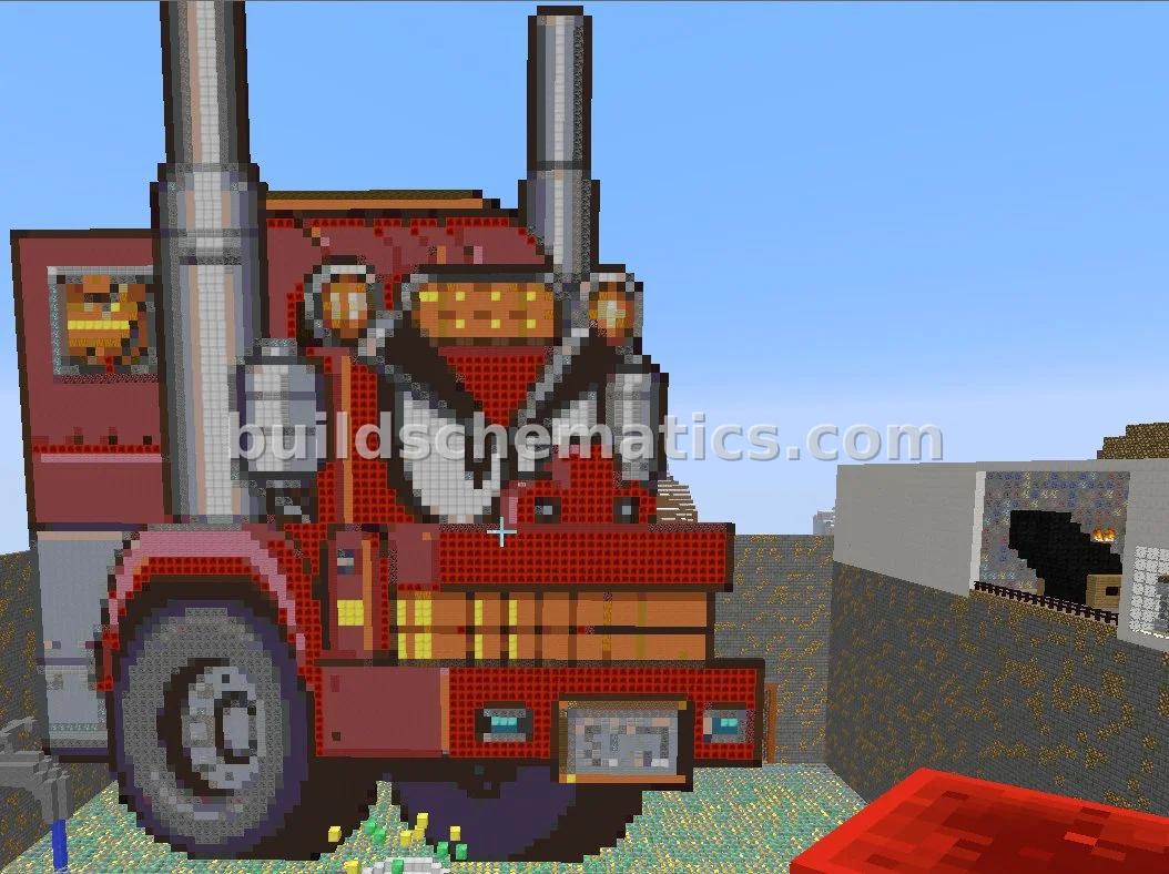 Sisi Truck Pixel Art