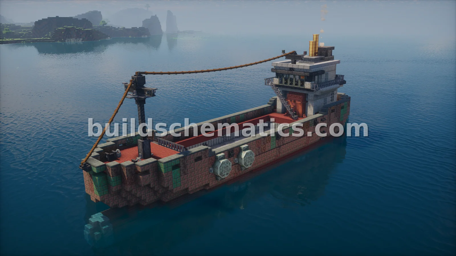 Cargo Ship Albatross Medium Vessel — view 2