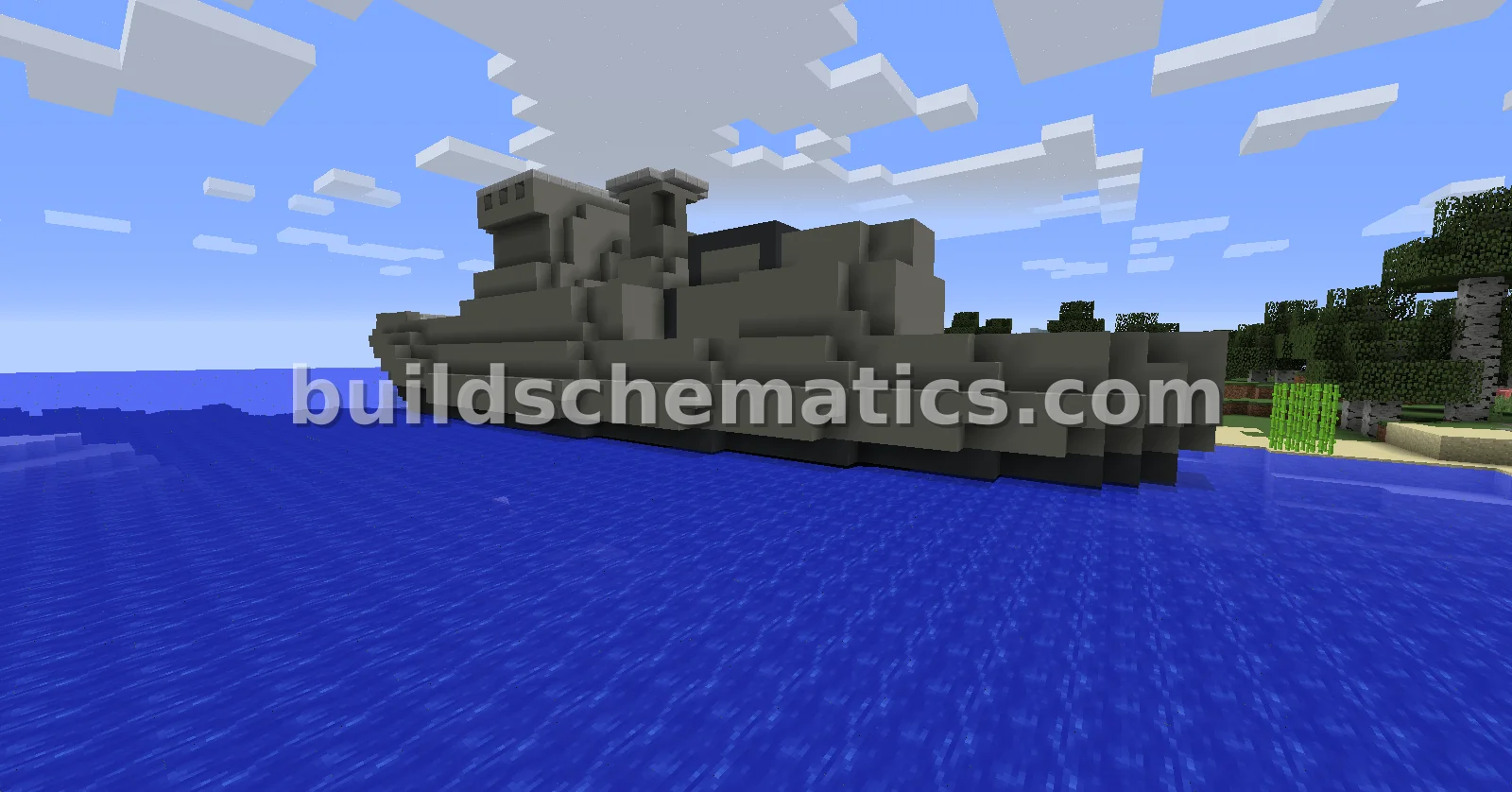 Modern Rocket Frigate Prototype — view 2