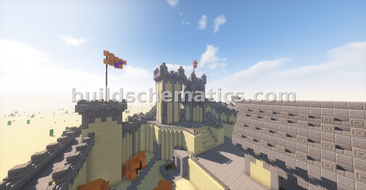 Sandstone Castle Structure — view 2