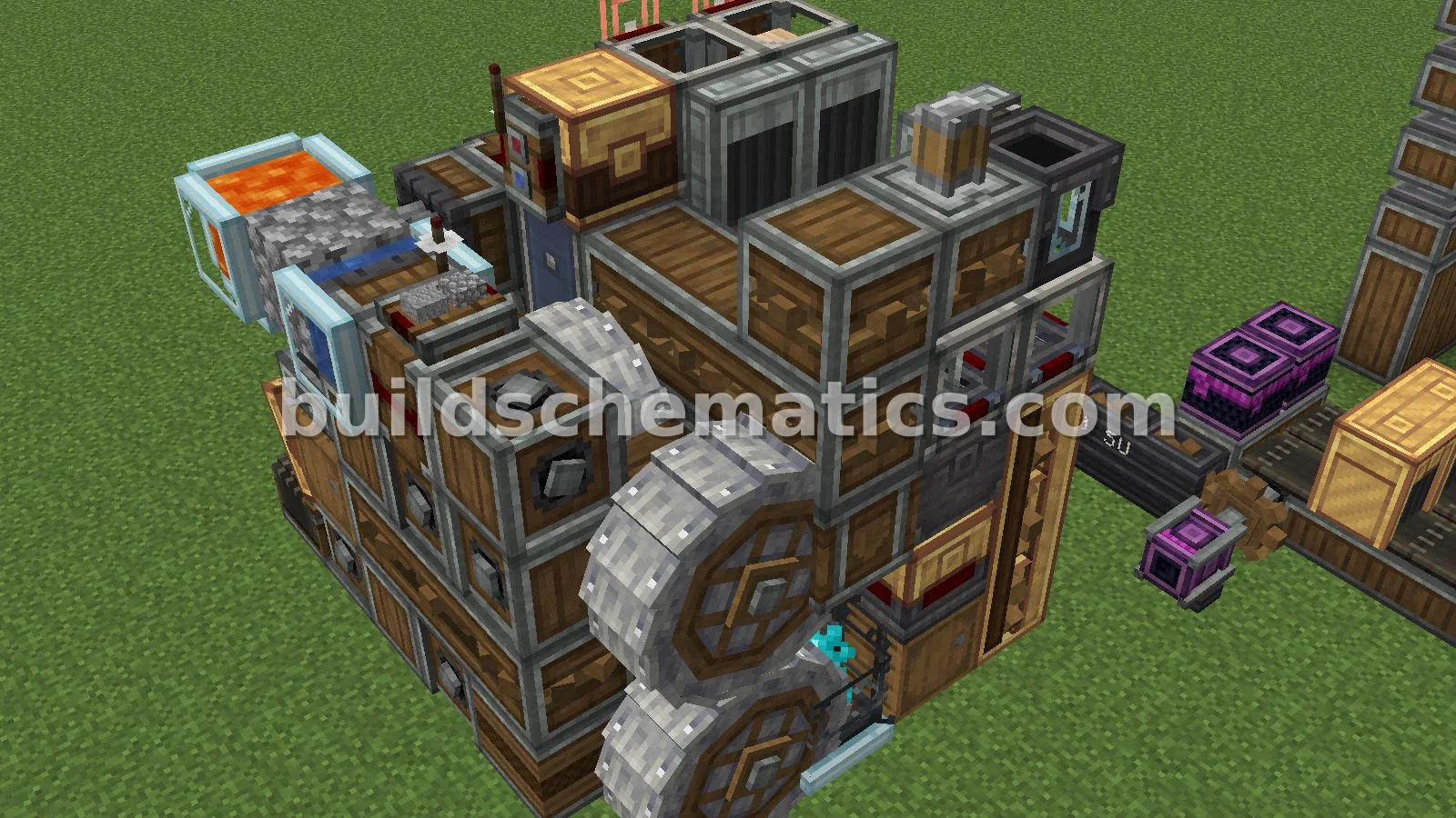 Compact Andesite Farm Schematic — view 3