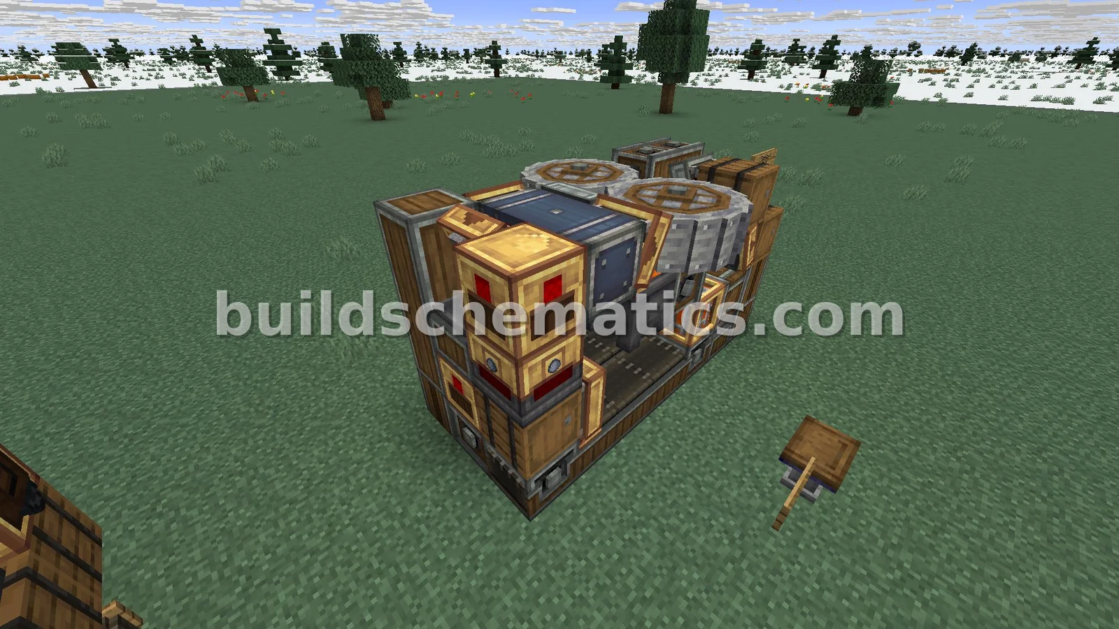 Cobblestone to Bricks Item Factory