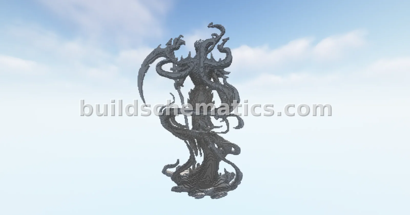 NightPulse Reaper Statue — view 3