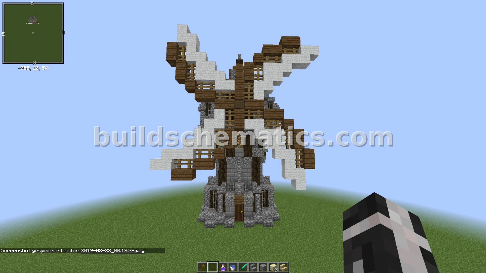 Fantasy Windmill Structure — view 3