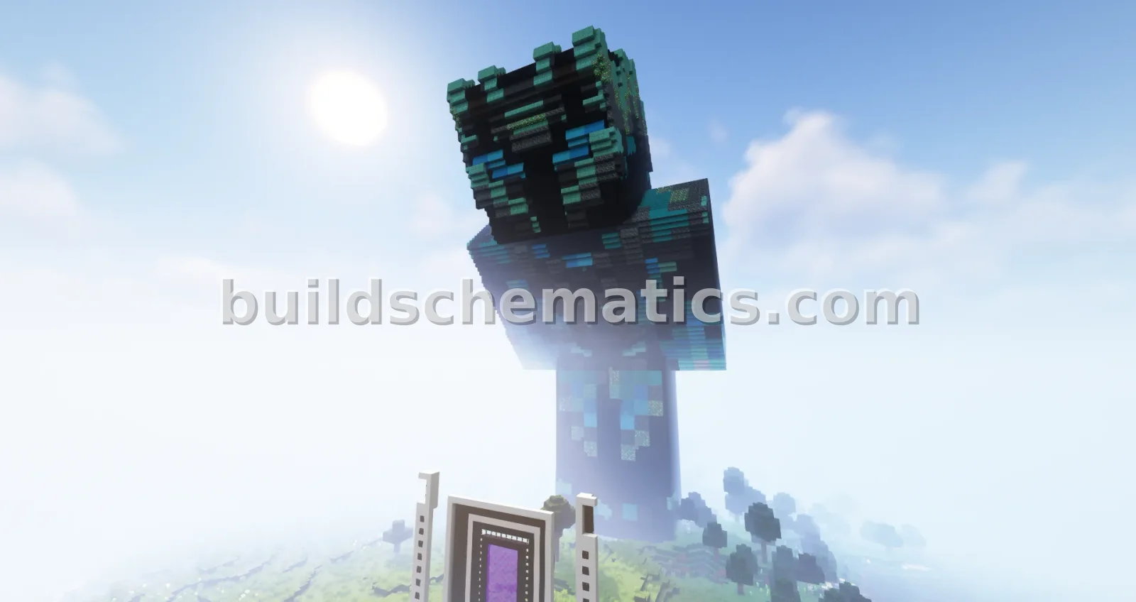 Blue Knight Skin Statue 120 Height