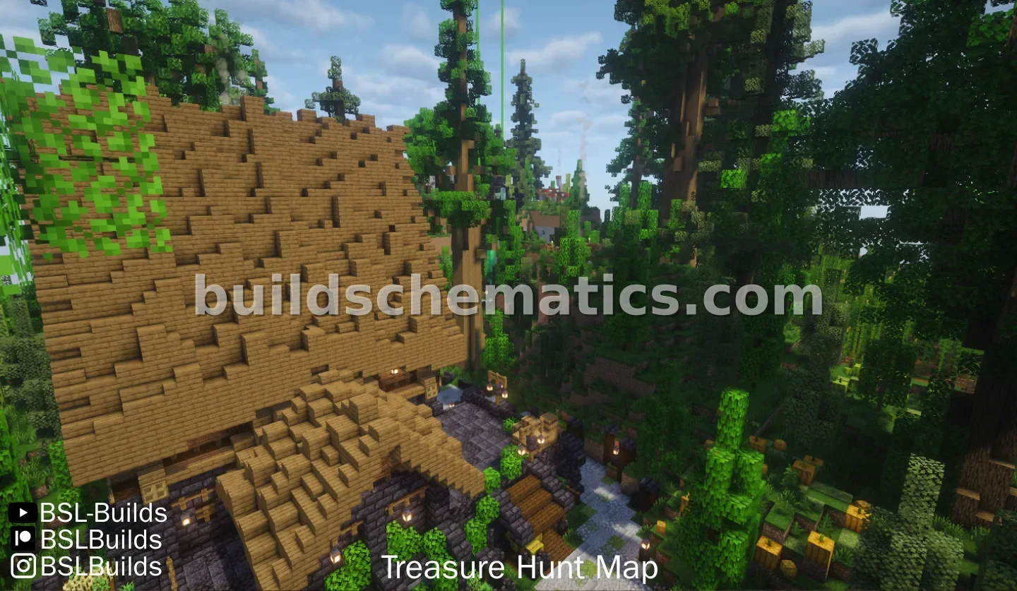 Treasure Hunt Map Concept Build — view 5