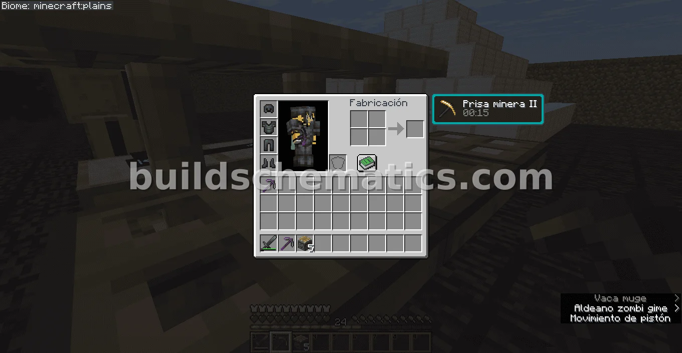 Bedrock Breaker Redstone Machine — view 3