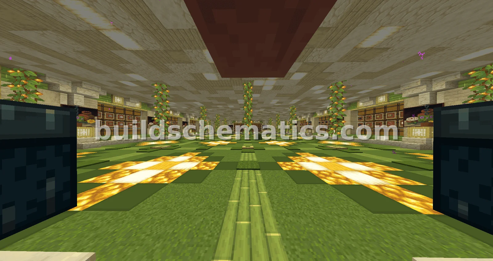 Decorated Storage Area