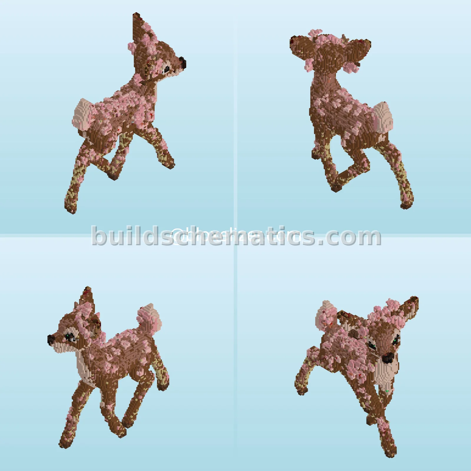 Blossom Fawn Statue