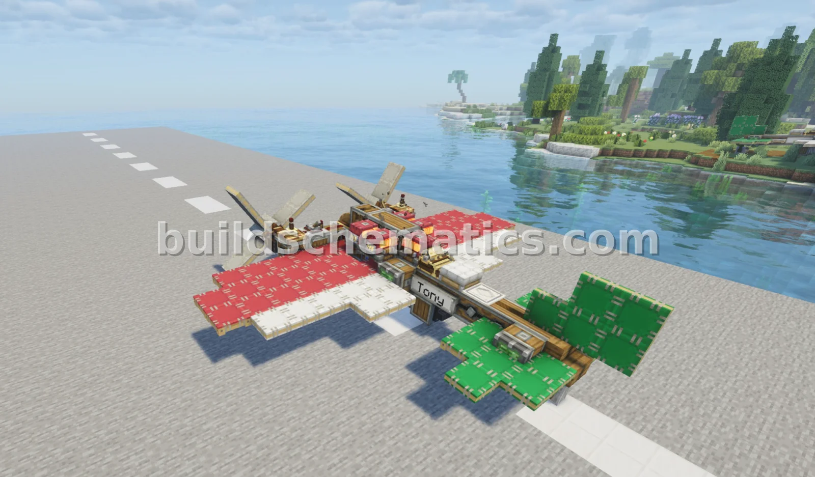Agile Stunt Plane — view 3