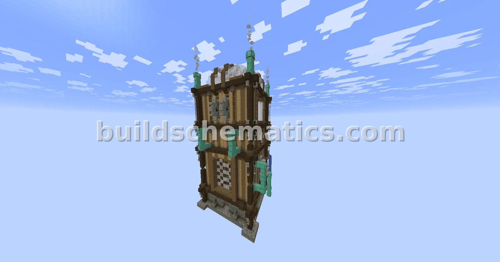 Automated Resin Farm With Decoration