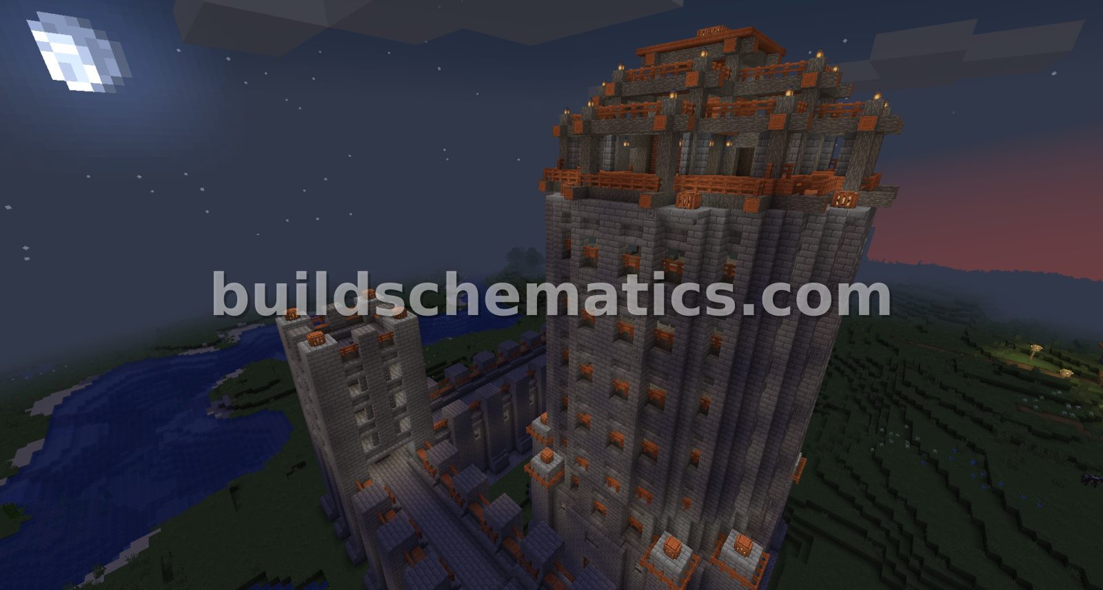 NewWorld Burgfried Castle Tower — view 2