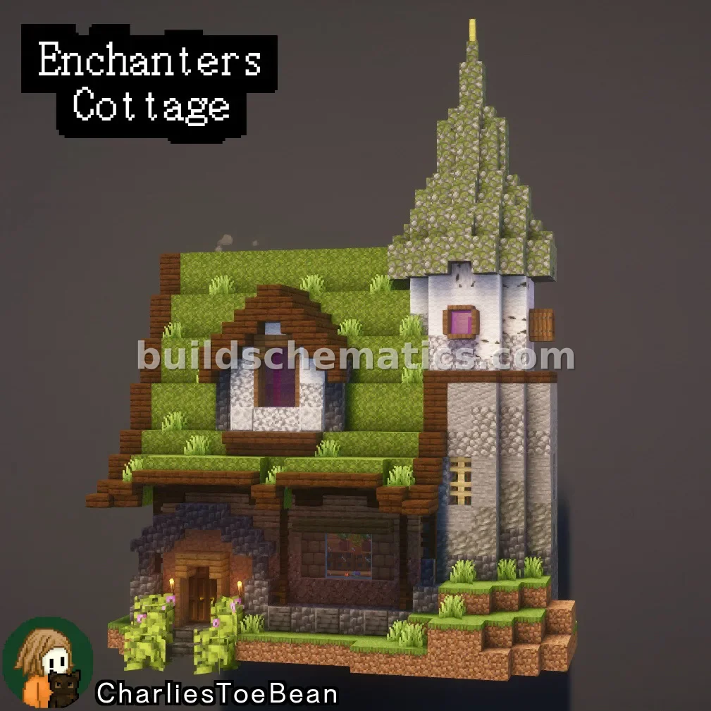Enchanters Cottage Minecraft Build