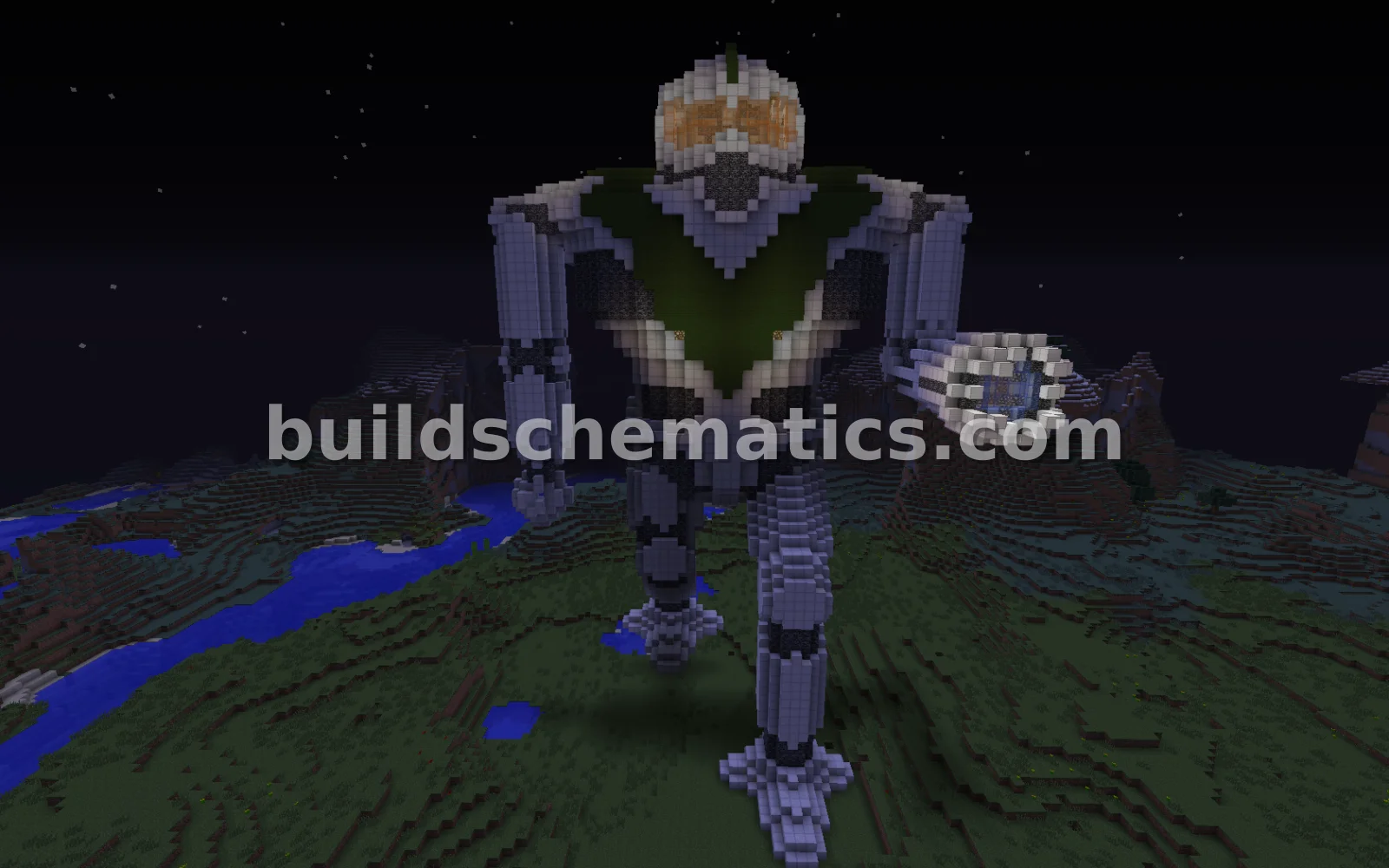 Giant Mech Robot Structure