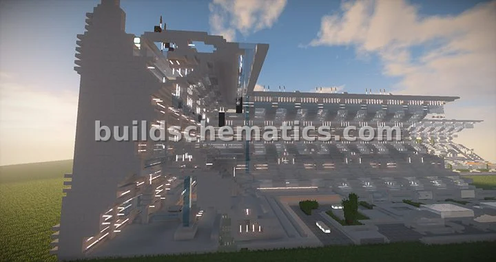 Futuristic Stadium Angle Section