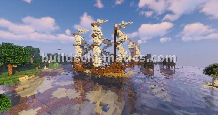 Medieval Sailing Ship
