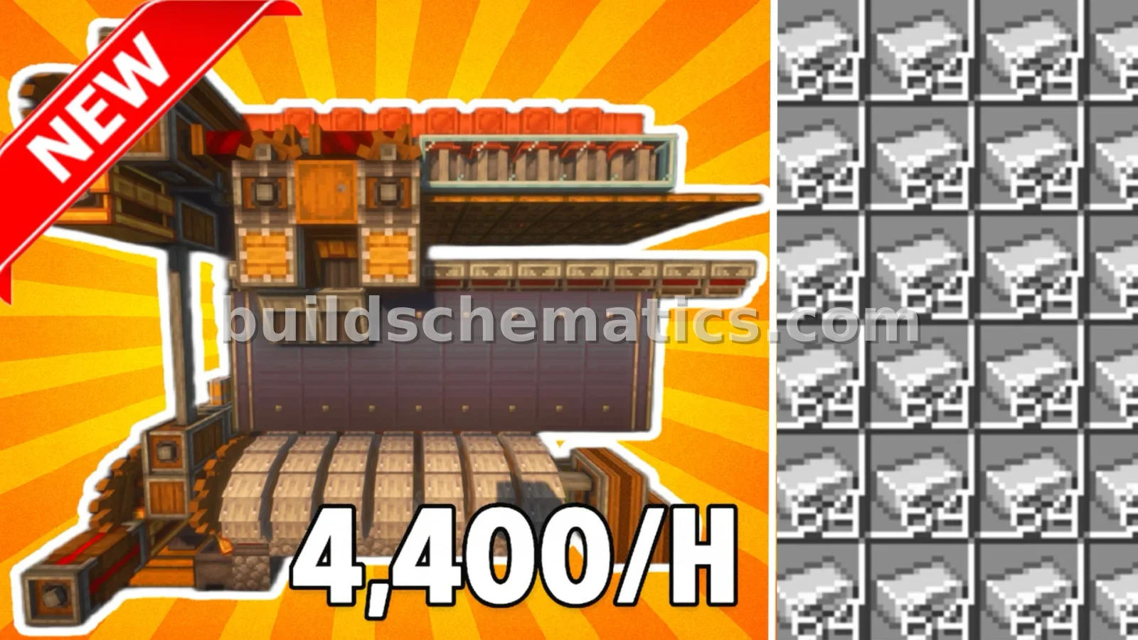 Efficient Survival Iron Farm