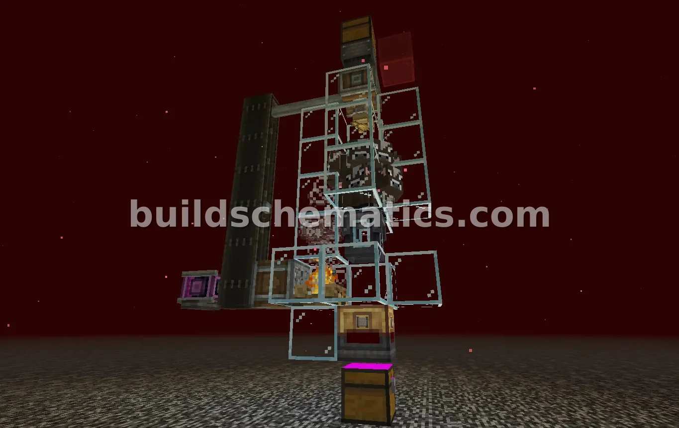 Compact Cow Farm with Create Mod — view 2