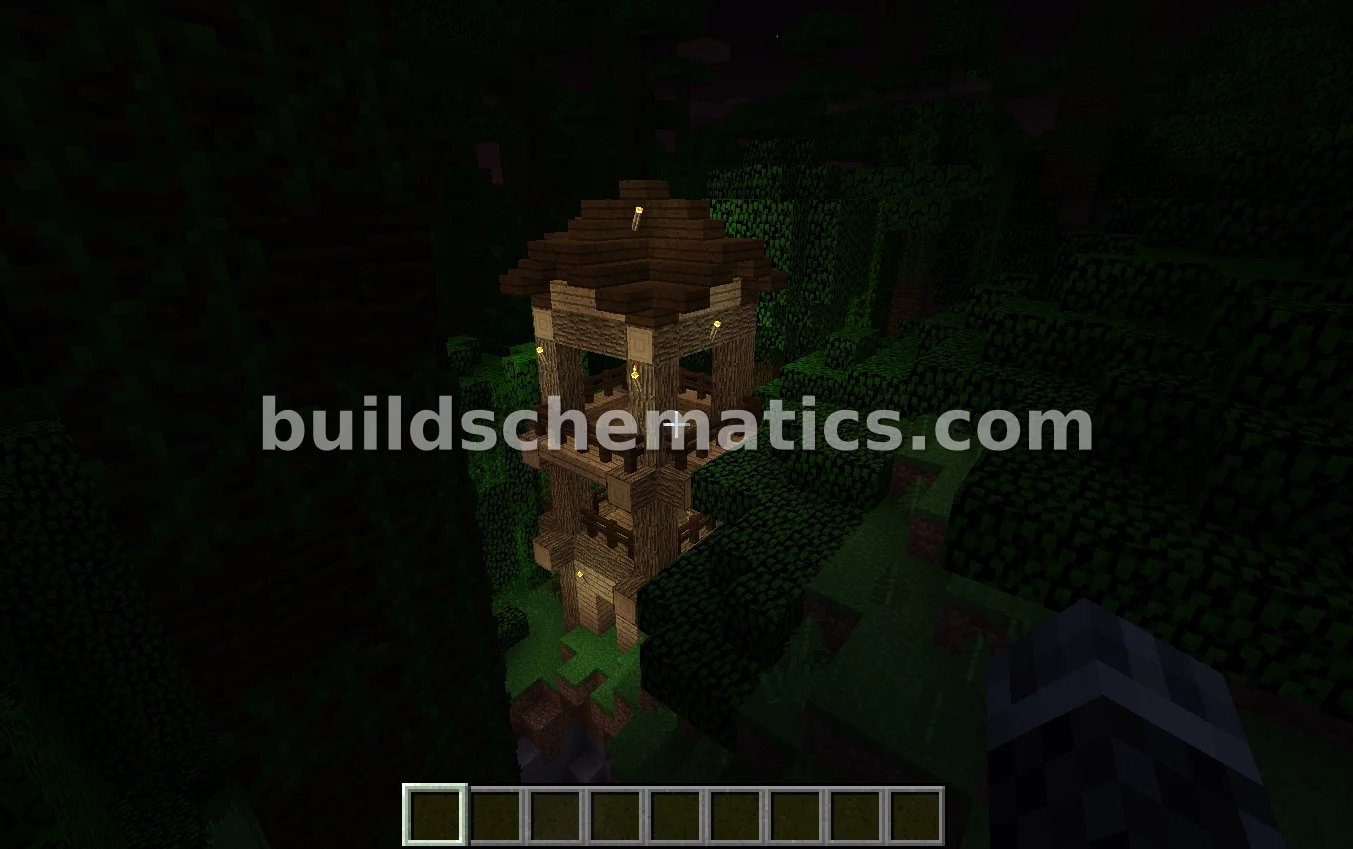 Medieval Watch Tower Structure — view 3