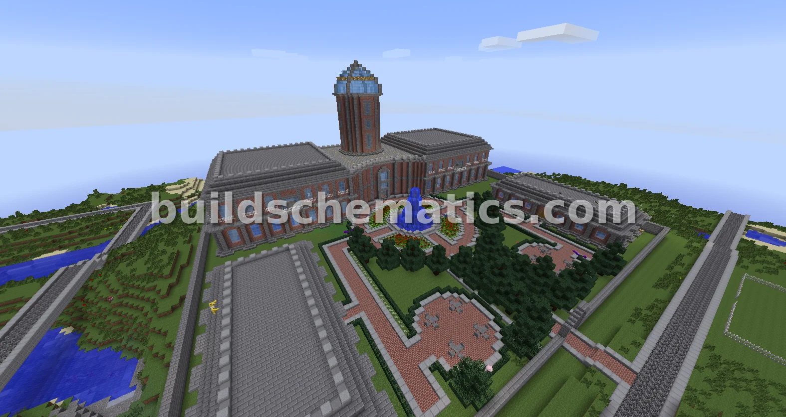Pixelmon School Building — view 3