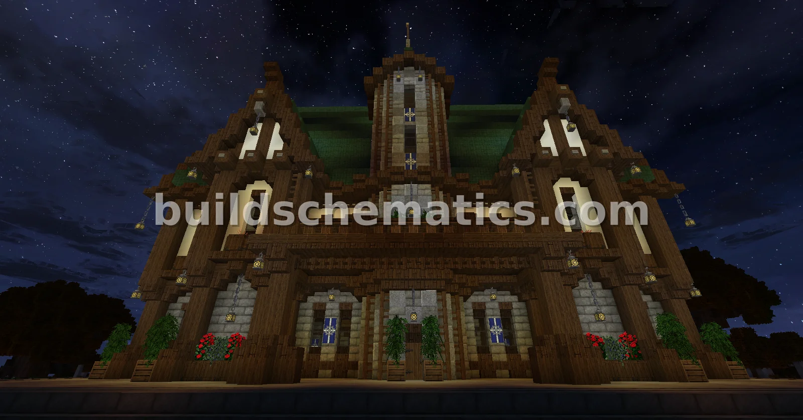 Medieval Schoolhouse Building