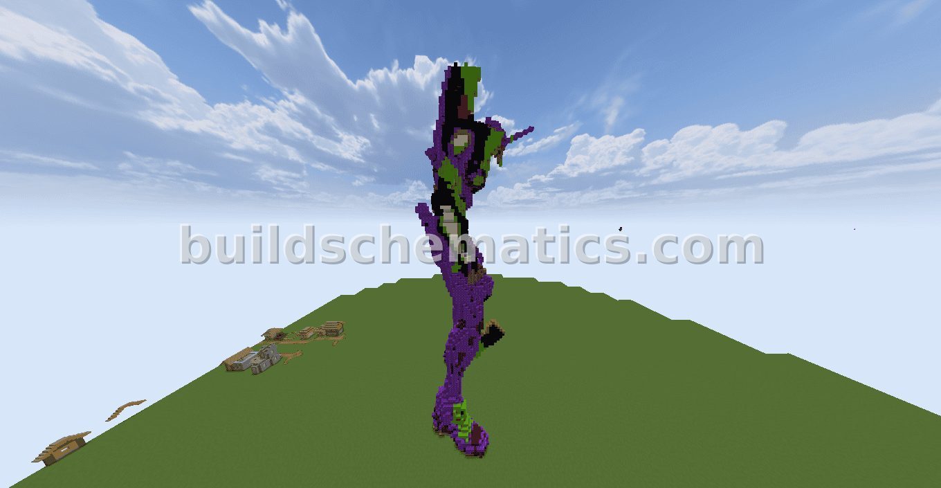 Evangelion Unit 01 Build — view 2