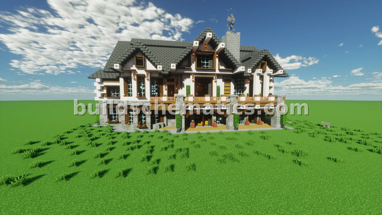 Paleoak Cabin With Detailed Interior — view 2