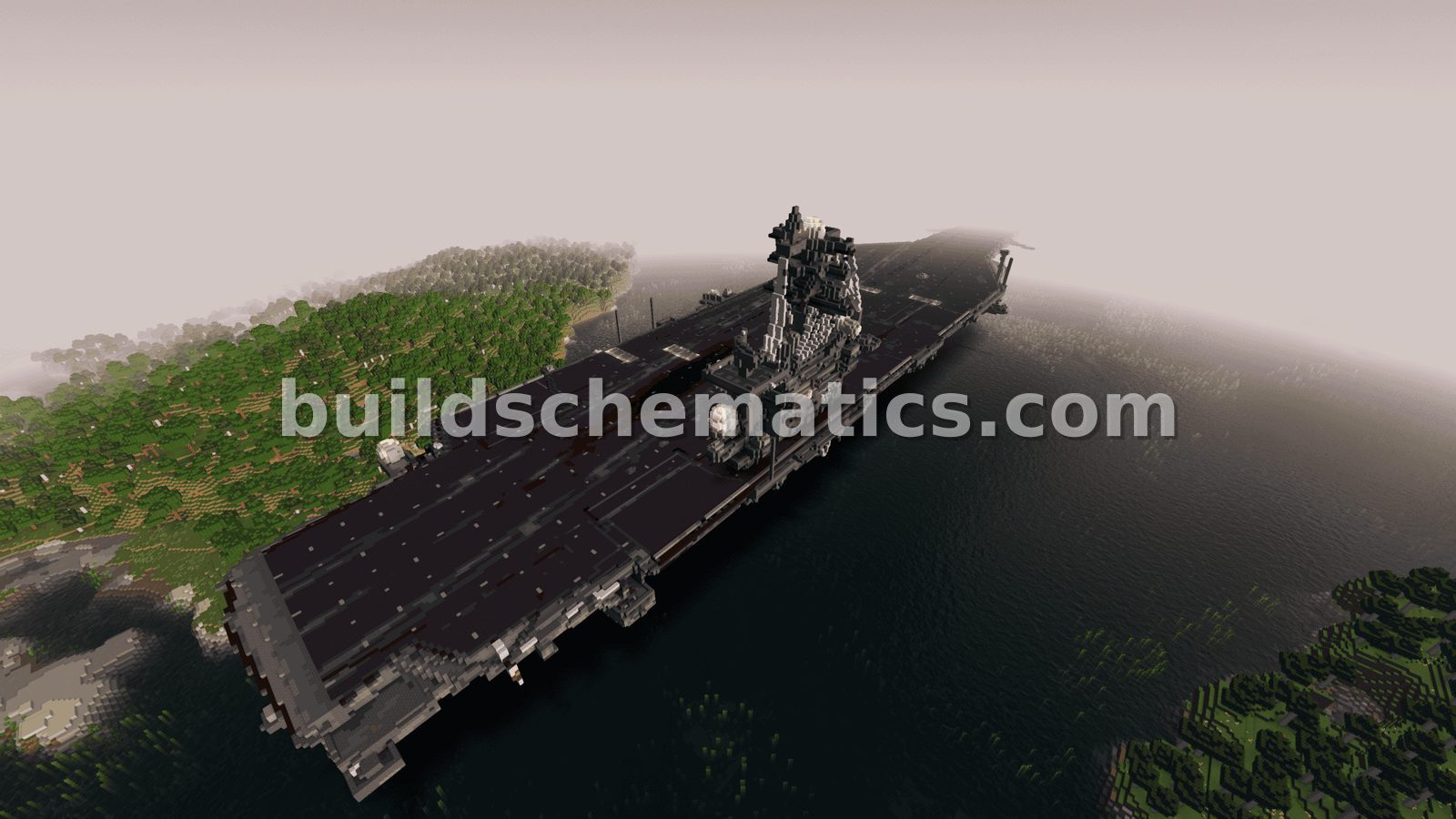 Modern Aircraft Carrier Build — view 3